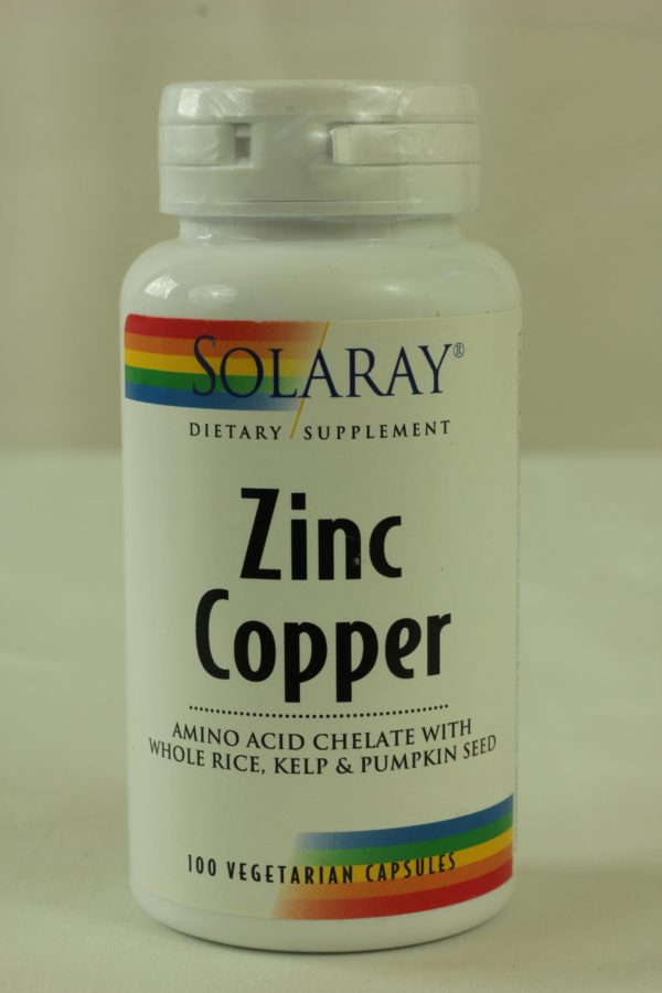 Zinc Copper, 100 Vegetarian Capsules